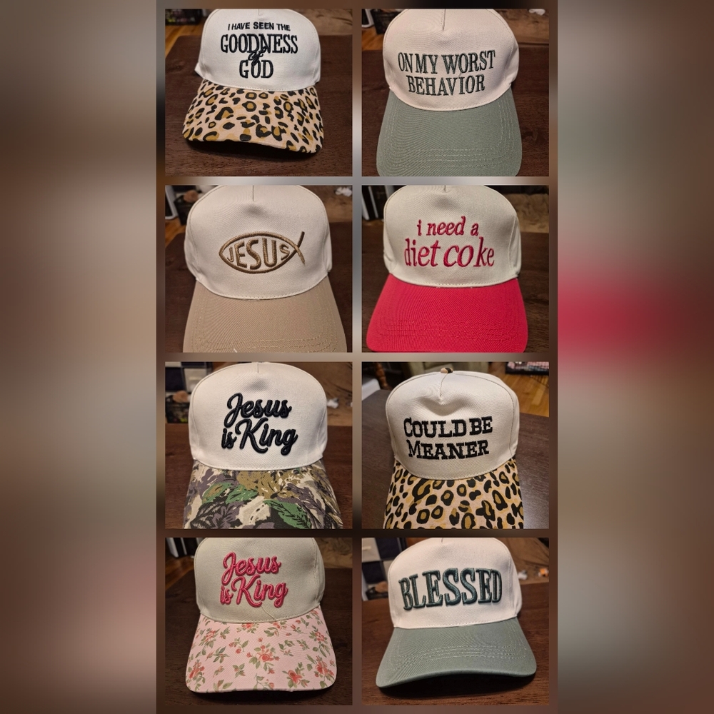 ZENANA HATS!!!! 10 AVAILABLE 8 DESIGNS!!!